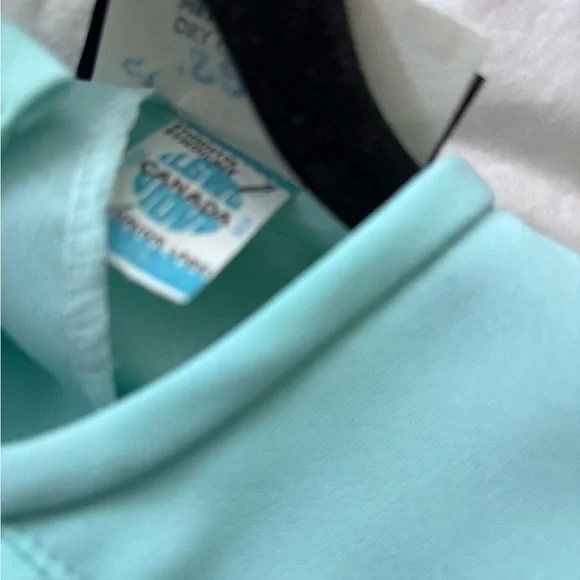 Elegant Vintage Aqua Pleated Dress - Picture 7 of 10